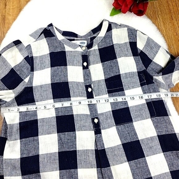 Linen Tunic Top - Picture 2 of 8